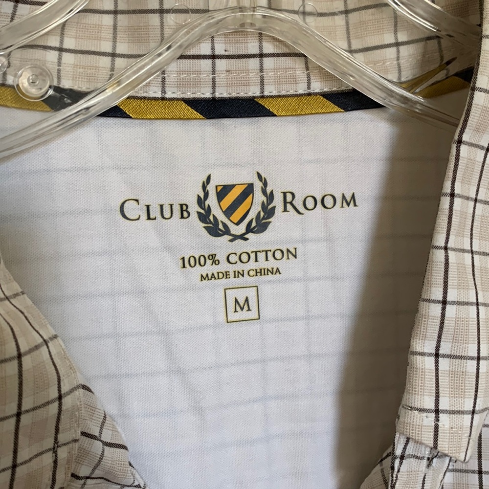 Men's Regular Fit Check Dress Shirt